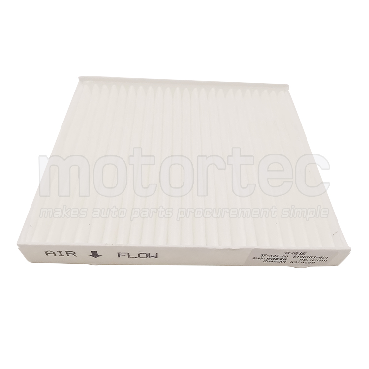 Auto Parts for Changan CS35 A/C Filter 8100103-W01